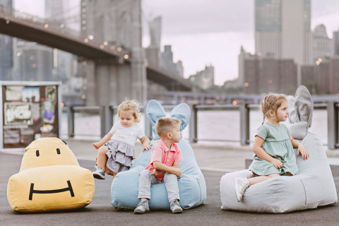 Hippo Bean Bag Mustard Hippo Bean Bag Mustard