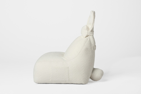 Uszata pufa siedzisko z oparciem Funny Bunny Teddy - Off White Uszata pufa siedzisko z oparciem Funny Bunny Teddy - Off White